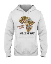 Amazing Africa We Love You Hooded Sweatshirt thumbnail