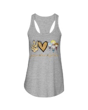Peace Love GG Ladies Flowy Tank thumbnail