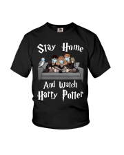 Stay Home And Watch HP Youth T-Shirt thumbnail