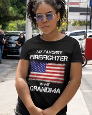 My Favorite Firefighter Is My Grandma Classic T-Shirt apparel-classic-tshirt-lifestyle-front-236