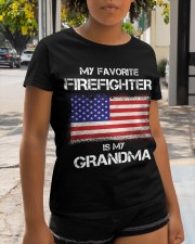 My Favorite Firefighter Is My Grandma Classic T-Shirt apparel-classic-tshirt-lifestyle-front-237