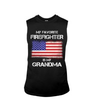 My Favorite Firefighter Is My Grandma Sleeveless Tee tile
