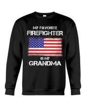 My Favorite Firefighter Is My Grandma Crewneck Sweatshirt tile