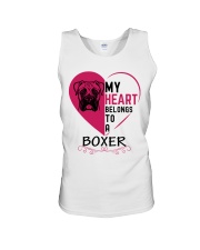My Heart Belongs to a BOXER Unisex Tank thumbnail