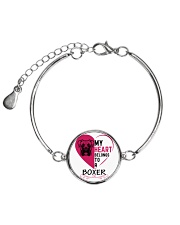 My Heart Belongs to a BOXER Metallic Circle Bracelet thumbnail