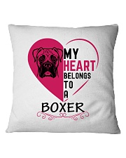 My Heart Belongs to a BOXER Square Pillowcase thumbnail