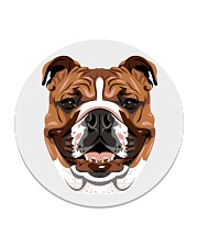 Cool Bulldog Circle Coaster thumbnail