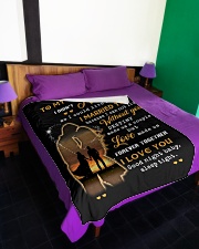 TO MY WIFE Large Fleece Blanket - 60" x 80" aos-coral-fleece-blanket-60x80-lifestyle-front-01
