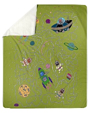 Children's Space Sherpa Fleece Blanket - 50" x 60" thumbnail