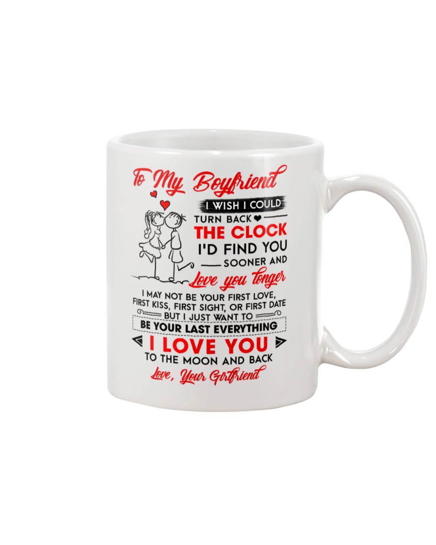 Family Boyfriend Clock Everything Moon Mug