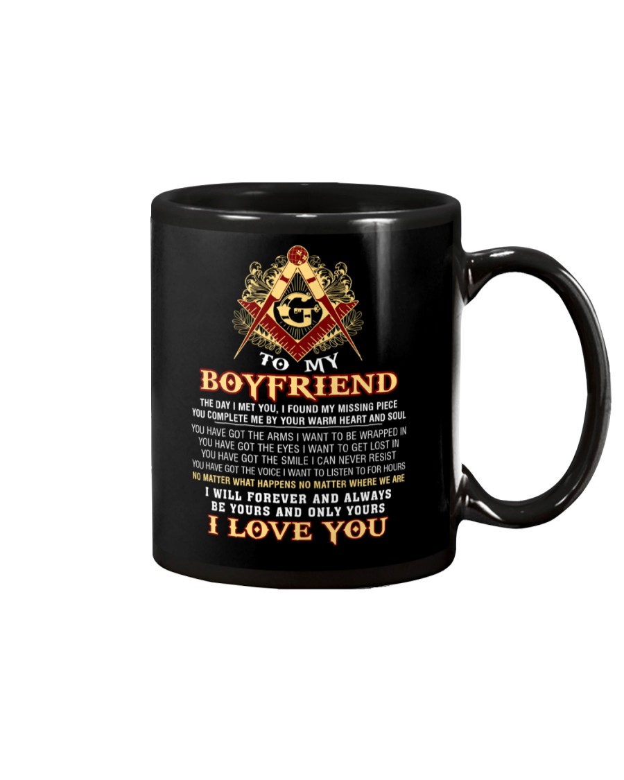 Freemason Boyfriend Your Warm Heart And Soul Mug