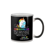 Unicorn LGBT Dear Boyfriend Mug Color Changing Mug thumbnail