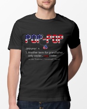 Veteran Pop Pop Pride Classic T-Shirt lifestyle-mens-crewneck-front-13