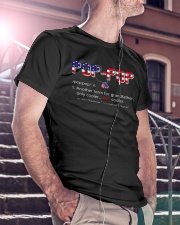 Veteran Pop Pop Pride Classic T-Shirt lifestyle-mens-crewneck-front-5