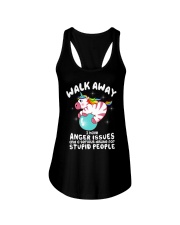 Unicorn Anger Issues T-shirt Ladies Flowy Tank thumbnail