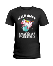 Unicorn Anger Issues T-shirt Ladies T-Shirt thumbnail