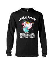 Unicorn Anger Issues T-shirt Long Sleeve Tee thumbnail
