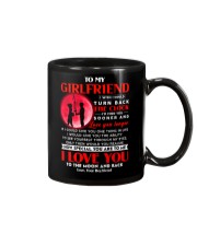 Fishing Girlfriend Clock Ability Moon Mug front