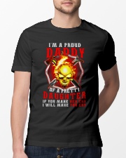 Firefighter Proud Daddy T-shirt Classic T-Shirt lifestyle-mens-crewneck-front-13