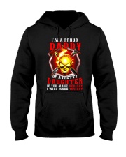 Firefighter Proud Daddy T-shirt Hooded Sweatshirt thumbnail