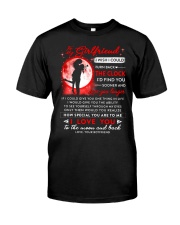 Family Girlfriend The Clock The Moon Classic T-Shirt thumbnail