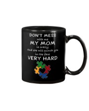 Autism My Mom Will Punch You In The Face Mug thumbnail