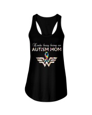 Busy Being An Autism Mom Ladies Flowy Tank thumbnail