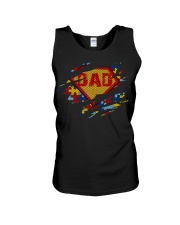 Autism Daddy Is My Favorite Name Unisex Tank thumbnail