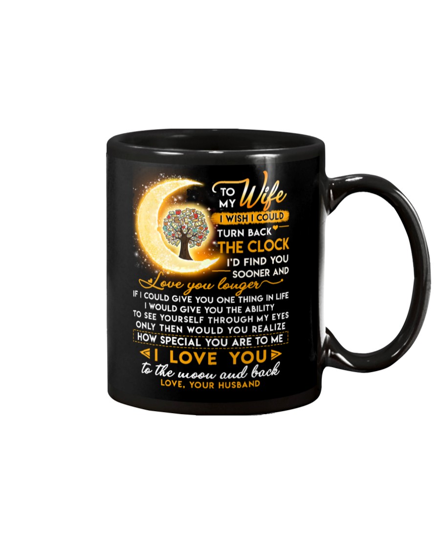 Reading Wife Clock Ability Moon Mug