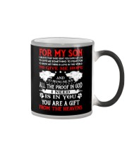 Wolf Son Gift From Heavens Color Changing Mug thumbnail
