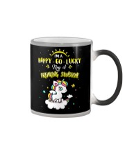 Unicorn Happy Go Lucky Color Changing Mug thumbnail