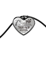 Unicorn You Are My Life Wife Cord Heart Necklace thumbnail