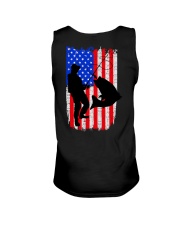 Fishing American flag Unisex Tank thumbnail