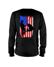 Fishing American flag Long Sleeve Tee thumbnail