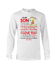 Family Son Mom Breathing Support Moon Long Sleeve Tee thumbnail