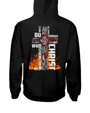 Firefighter Do All Things Through Christ Shirt Hooded Sweatshirt thumbnail