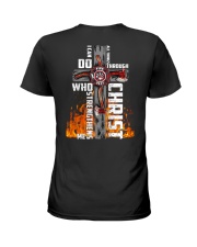 Firefighter Do All Things Through Christ Shirt Ladies T-Shirt thumbnail
