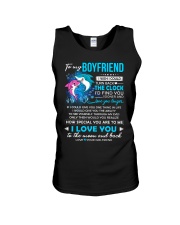Shark Boyfriend Clock Ability Moon Unisex Tank thumbnail