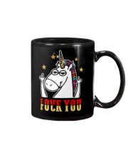Love You Fuck You Unicorn Shirt Mug thumbnail
