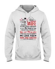 Turn Back Hand Of Time Wife Hooded Sweatshirt thumbnail