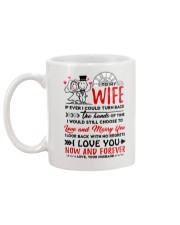 Turn Back Hand Of Time Wife Mug back