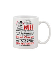 Turn Back Hand Of Time Wife Mug front