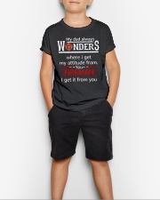 Firefighter Dad Attitude Youth T-Shirt lifestyle-youth-tshirt-front-1