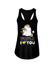My way of saying I love you Ladies Flowy Tank thumbnail