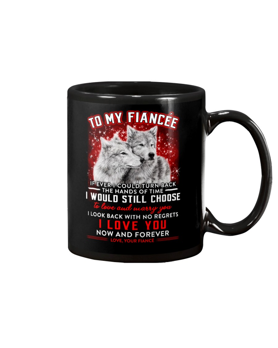 Wolf Turn Back Hand Of Time Fiancee Mug