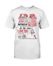 Family Wife Destiny Clock Moon Classic T-Shirt thumbnail