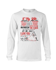 Family Wife Destiny Clock Moon Long Sleeve Tee thumbnail