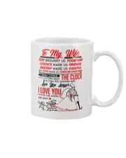 Family Wife Destiny Clock Moon Mug front