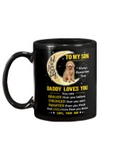 Goldendoodle Son Dad Daddy Loves You Mug back