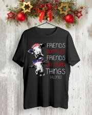 Farmer heifer Friends Classic T-Shirt lifestyle-holiday-crewneck-front-2